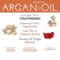 Private Label Organic 100% Pure Maroko Minyak Argan